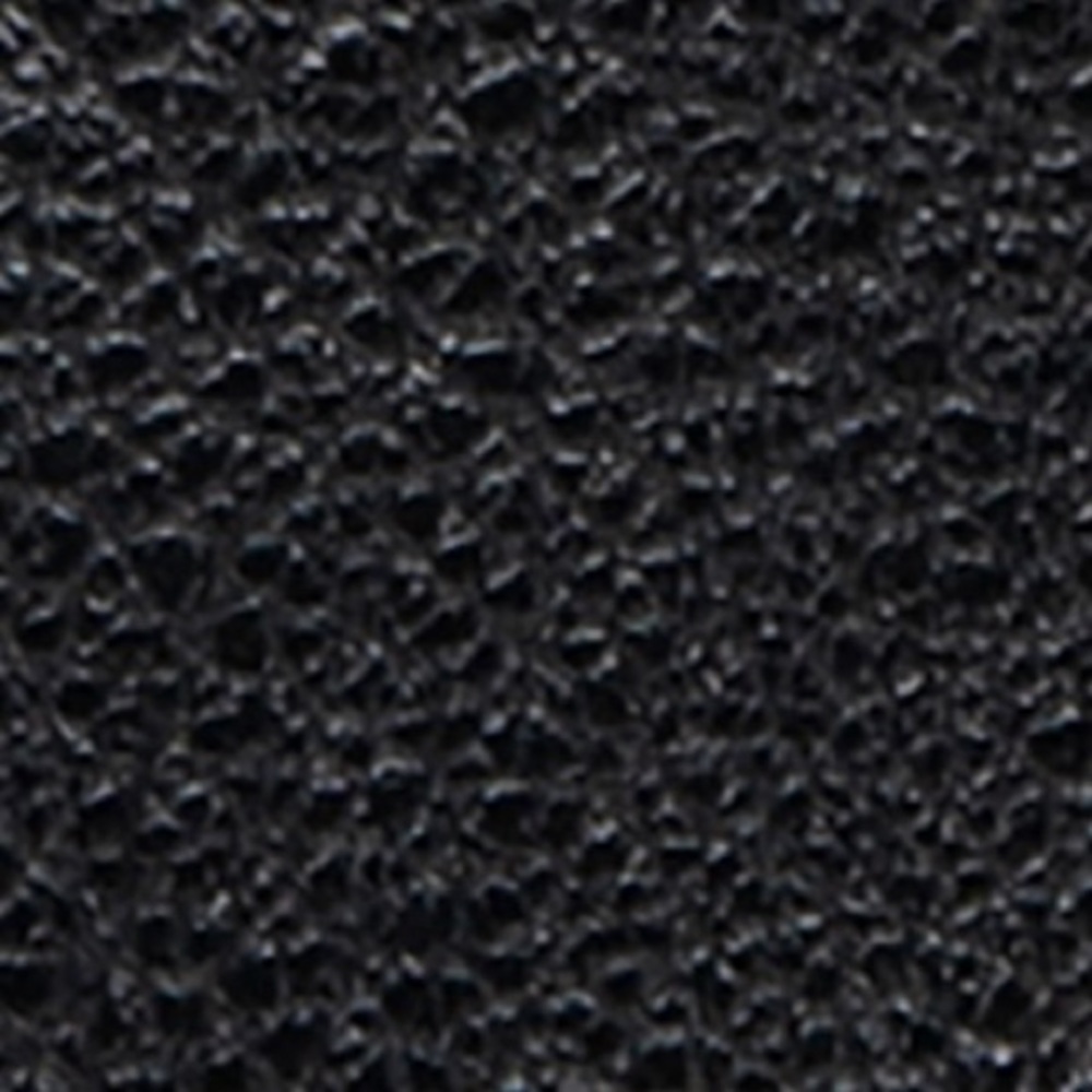 Textured Black Leather Accessory